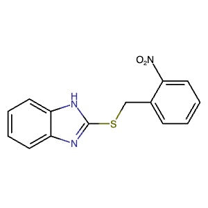 108500-10-3 | 2-((2-Nitrobenzyl)thio)-1H-benzo[d]imidazole - Hoffman Fine Chemicals