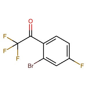 1086599-55-4 | 1-(2-Bromo-4-fluorophenyl)-2,2,2-trifluoroethanone - Hoffman Fine Chemicals