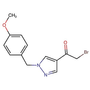 1105039-95-9 | 2-Bromo-1-(1-(4-methoxybenzyl)-1H-pyrazol-4-yl)ethan-1-one - Hoffman Fine Chemicals