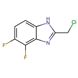 1111269-40-9 | 2-(Chloromethyl)-4,5-difluoro-1H-benzo[d]imidazole - Hoffman Fine Chemicals