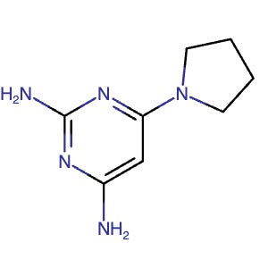 113259-24-8 | 4-(Pyrrolidin-1-yl)pyrimidine-2,6-diamine - Hoffman Fine Chemicals