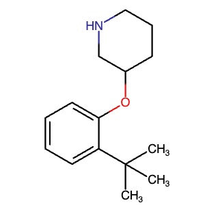 1146960-69-1 | 3-(2-tert-Butylphenoxy)piperidine - Hoffman Fine Chemicals