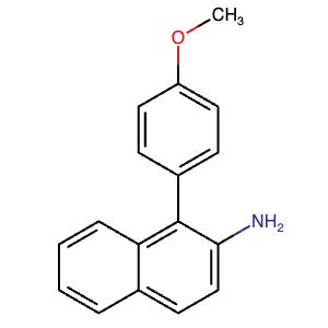 114858-55-8 | 1-(4-Methoxyphenyl)naphthalen-2-amine - Hoffman Fine Chemicals