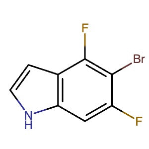 1154742-51-4 | 5-Bromo-4,6-difluoro-1H-indole - Hoffman Fine Chemicals