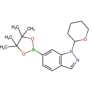 1158680-98-8 | 1-(Tetrahydro-2H-pyran-2-yl)-6-(4,4,5,5-tetramethyl-1,3,2-dioxaborolan-2-yl)-1H-indazole - Hoffman Fine Chemicals