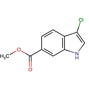 116482-50-9 | Methyl 3-chloro-1H-indole-6-carboxylate - Hoffman Fine Chemicals