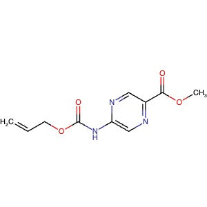 1174231-18-5 | Methyl 5-(((allyloxy)carbonyl)amino)pyrazine-2-carboxylate - Hoffman Fine Chemicals