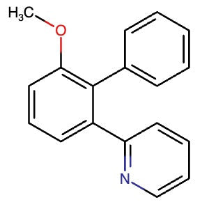1174895-59-0 | 2-(6-Methoxy-[1,1'-biphenyl]-2-yl)pyridine - Hoffman Fine Chemicals