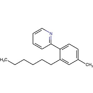 1189041-11-9 | 2-(2-n-Hexyl-4-methylphenyl)pyridine - Hoffman Fine Chemicals