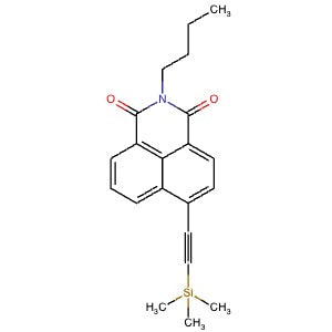 1202710-91-5 | 2-Butyl-6-((trimethylsilyl)ethynyl)-1H-benzo[de]isoquinoline-1,3(2H)-dione - Hoffman Fine Chemicals