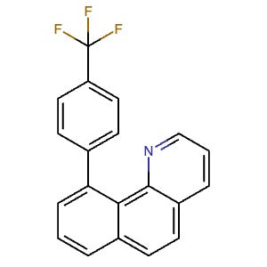 1203793-21-8 | 10-{4-(Trifluoromethyl)phenyl}benzo[h]quinoline - Hoffman Fine Chemicals