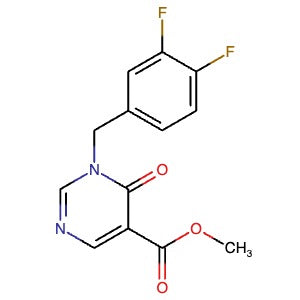 1204400-22-5 | Methyl 1-(3,4-difluorobenzyl)-6-oxo-1,6-dihydropyrimidine-5-carboxylate - Hoffman Fine Chemicals