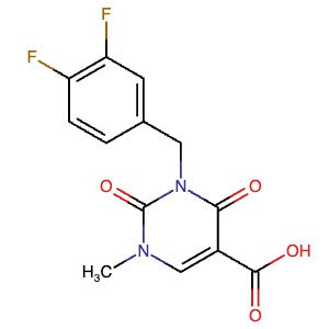 1204400-28-1 | 3-(3,4-Difluorobenzyl)-1-methyl-2,4-dioxo-1,2,3,4-tetrahydropyrimidine-5-carboxylic acid - Hoffman Fine Chemicals