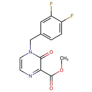 1204400-32-7 | Methyl 4-(3,4-difluorobenzyl)-3-oxo-3,4-dihydropyrazine-2-carboxylate - Hoffman Fine Chemicals