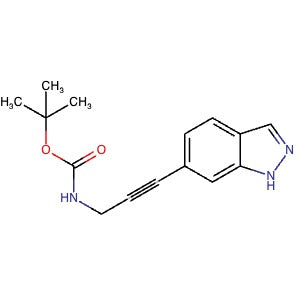 1204400-68-9 | tert-Butyl (3-(1H-indazol-6-yl)prop-2-yn-1-yl)carbamate - Hoffman Fine Chemicals