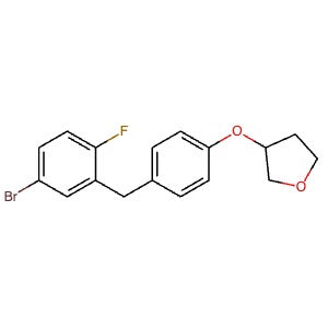 1210344-18-5 | 3-(4-(5-Bromo-2-fluorobenzyl)phenoxy)tetrahydrofuran - Hoffman Fine Chemicals