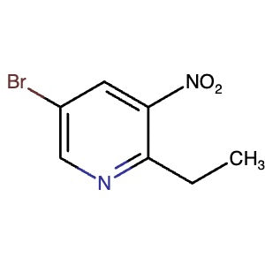 1211591-74-0 | 5-Bromo-2-ethyl-3-nitropyridine - Hoffman Fine Chemicals