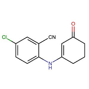 121445-16-7 | 5-Chloro-2-((3-oxocyclohex-1-en-1-yl)amino)benzonitrile - Hoffman Fine Chemicals