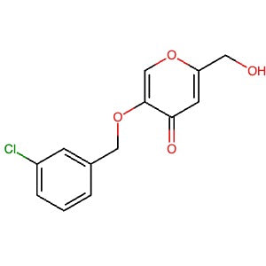 1216076-51-5 | 5-((3-Chlorobenzyl)oxy)-2-(hydroxymethyl)-4H-pyran-4-one - Hoffman Fine Chemicals