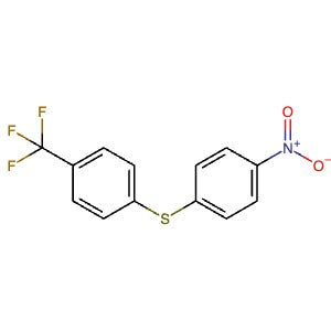 1219038-23-9 | (4-Nitrophenyl)(4-(trifluoromethyl)phenyl)sulfane - Hoffman Fine Chemicals