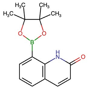 1219130-55-8 | 8-(4,4,5,5-Tetramethyl-1,3,2-dioxaborolan-2-yl)quinolin-2(1H)-one - Hoffman Fine Chemicals