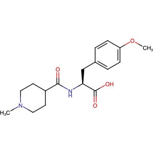 122224-96-8 | (S)-3-(4-Methoxyphenyl)-2-(1-methylpiperidine-4-carboxamido)propanoic acid - Hoffman Fine Chemicals