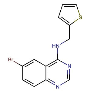 1225440-72-1 | 6-Bromo-N-(thiophen-2-ylmethyl)quinazolin-4-amine - Hoffman Fine Chemicals