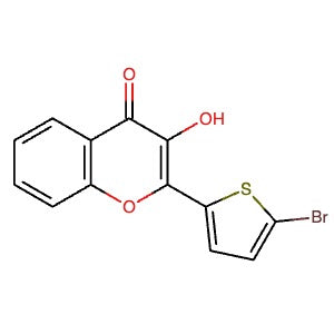 1231211-15-6 | 2-(5-Bromothiophen-2-yl)-3-hydroxy-chromen-4-one - Hoffman Fine Chemicals