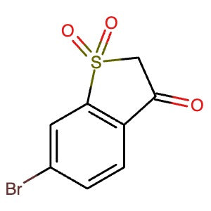 1240288-81-6 | 6-Bromobenzo[b]thiophen-3(2H)-one 1,1-dioxide - Hoffman Fine Chemicals