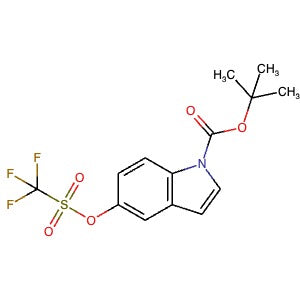 1247868-60-5 | N-(t-Butoxycarbonyl)-5-indolyl trifluoromethanesulfonate - Hoffman Fine Chemicals