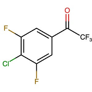 1256467-08-9 | 1-(4-Chloro-3,5-difluorophenyl)-2,2,2-trifluoroethan-1-one - Hoffman Fine Chemicals