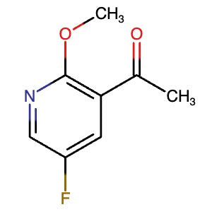 1256825-36-1 | 1-(5-Fluoro-2-methoxypyridin-3-yl)ethan-1-one - Hoffman Fine Chemicals