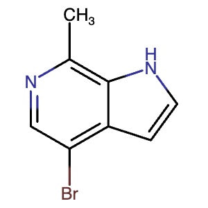 1257294-43-1 | 4-Bromo-7-methyl-1H-pyrrolo[2,3-c]pyridine - Hoffman Fine Chemicals