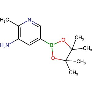 1257554-08-7 | 2-Methyl-5-(4,4,5,5-tetramethyl-1,3,2-dioxaborolan-2-yl)pyridin-3-amine - Hoffman Fine Chemicals