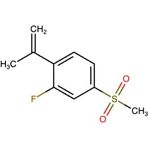 1258001-45-4 | 2-Fluoro-4-(methylsulfonyl)-1-(prop-1-en-2-yl)benzene - Hoffman Fine Chemicals