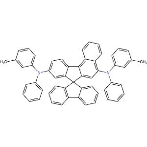 1262281-91-3 | N5,N9-Diphenyl-N5,N9-di-m-tolylspiro[benzo[c]fluorene-7,9'-fluorene]-5,9-diamine - Hoffman Fine Chemicals