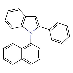 1262543-83-8 | 1-Naphthalen-1-yl-2-phenyl-1H-indole - Hoffman Fine Chemicals