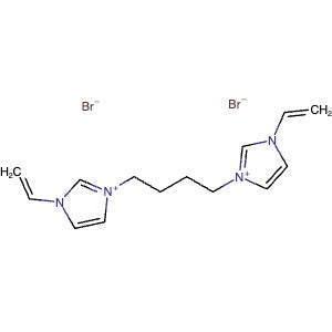 1262865-64-4 | 3,3'-(Butane-1,4-diyl)bis(1-vinyl-1H-imidazol-3-ium) bromide - Hoffman Fine Chemicals