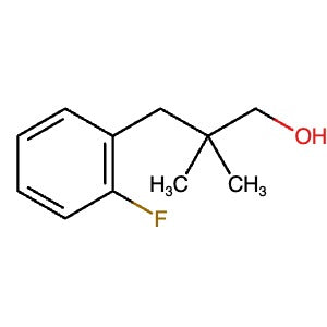 1267666-99-8 | 3-(2-Fluorophenyl)-2,2-dimethylpropan-1-ol - Hoffman Fine Chemicals