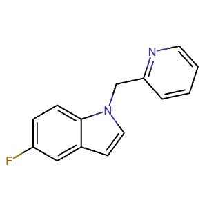 1272111-03-1 | 5-Fluoro-1-(pyridin-2-ylmethyl)-1H-indole - Hoffman Fine Chemicals