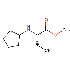 1280667-17-5 | (S)-Methyl 2-(cyclopentylamino)butanoate - Hoffman Fine Chemicals