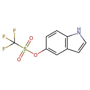 128373-13-7 | 5-Indolyl trifluoromethanesulfonate - Hoffman Fine Chemicals