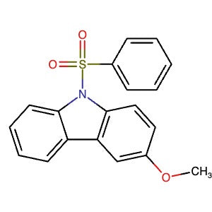 1283747-30-7 | 3-Methoxy-9-(phenylsulfonyl)-9H-carbazole - Hoffman Fine Chemicals