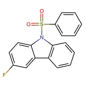 1283747-35-2 | 3-Fluoro-9-(phenylsulfonyl)-9H-carbazole - Hoffman Fine Chemicals