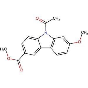 1283747-46-5 | Methyl 9-acetyl-7-methoxy-9H-carbazole-3-carboxylate - Hoffman Fine Chemicals