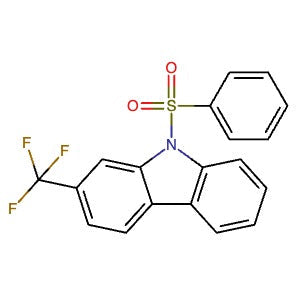 1283747-48-7 | 9-(Phenylsulfonyl)-2-(trifluoromethyl)-9H-carbazole - Hoffman Fine Chemicals