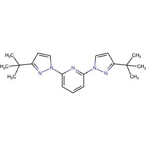 129104-19-4 | 2,6-Bis(3-(tert-butyl)-1H-pyrazol-1-yl)pyridine - Hoffman Fine Chemicals