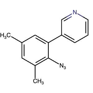 1296770-63-2 | 3-(2-Azido-3,5-dimethylphenyl)pyridine - Hoffman Fine Chemicals