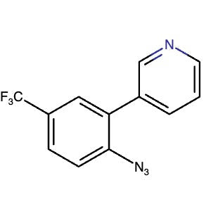 1296770-66-5 | 3-(2-Azido-5-(trifluoromethyl)phenyl)pyridine - Hoffman Fine Chemicals