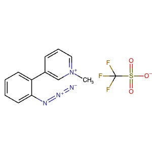 1296770-81-4 | 3-(2-Azidophenyl)-1-methylpyridin-1-ium trifluoromethanesulfonate - Hoffman Fine Chemicals